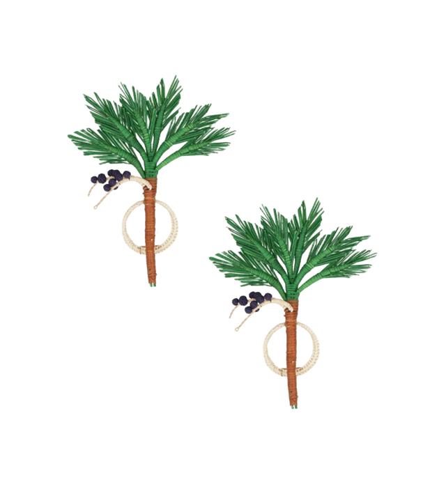 NAPKIN RINGS - AÇAI PALM TREE