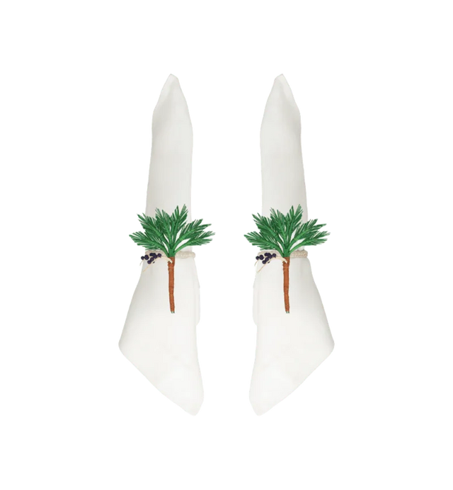 NAPKIN RINGS - AÇAI PALM TREE
