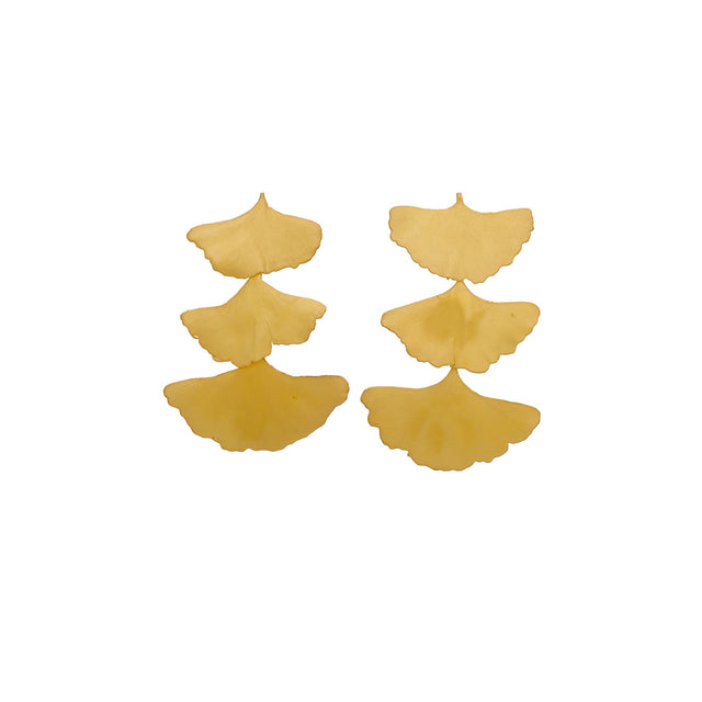 Ginkgothree Earrings