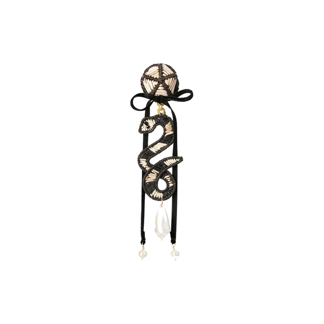 SNAKE BOW EARRINGS