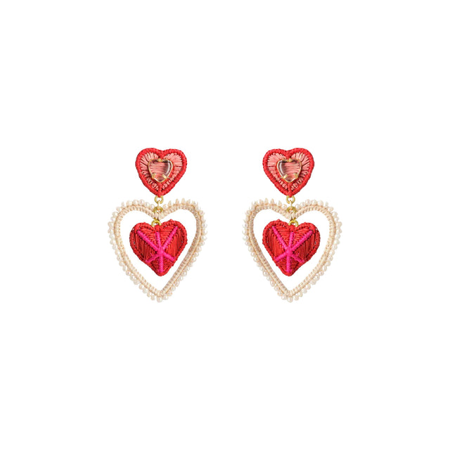 8 OF HEARTS EARRINGS
