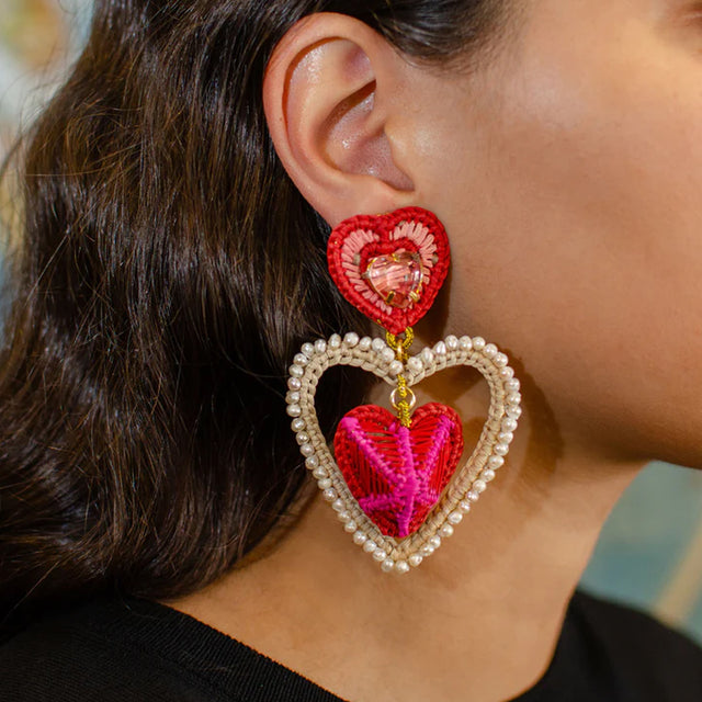 8 OF HEARTS EARRINGS