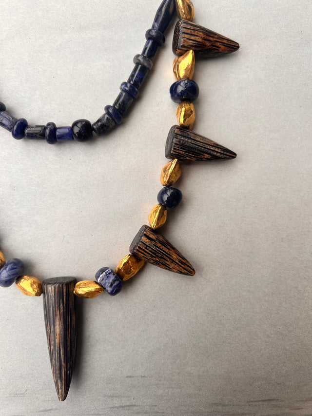 Blue Fang Necklace