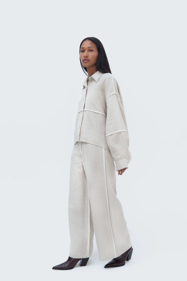 Duna Pipped Blouse