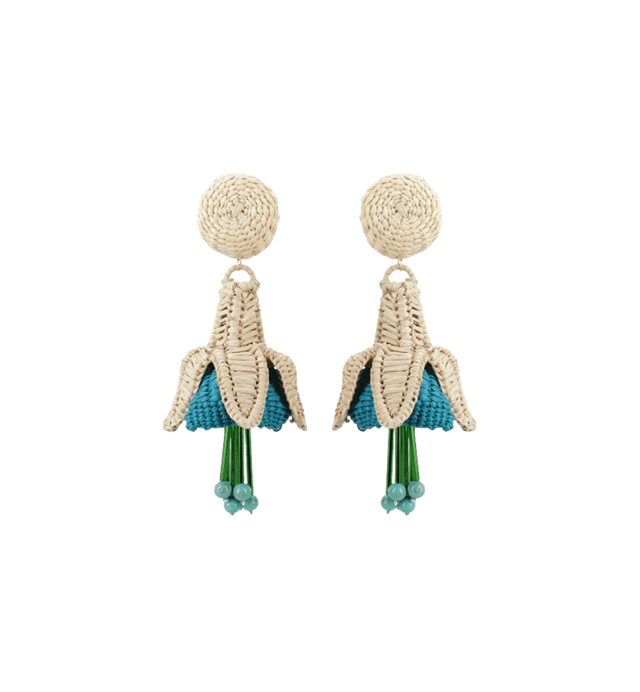 FUCHSIA BLUE EARRINGS