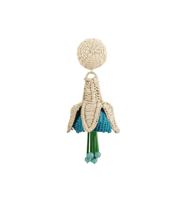 FUCHSIA BLUE EARRINGS