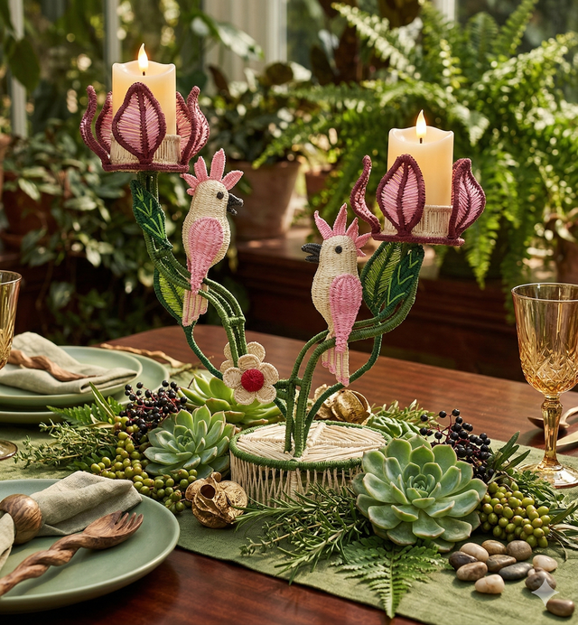 CANDELABRO - CACATÚA