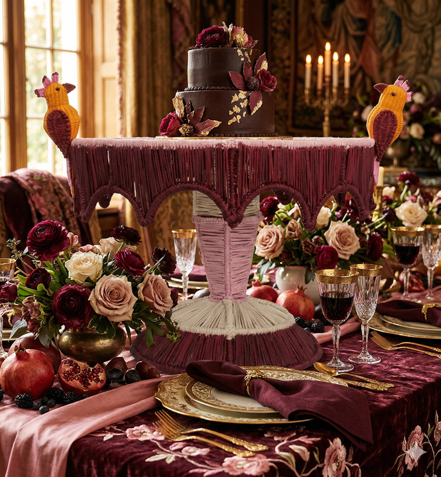 CAKE STAND - COCKATOO