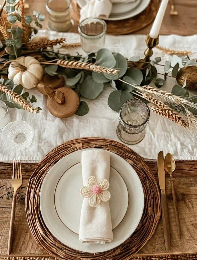 NAPKIN HOLDERS - PINK LILY