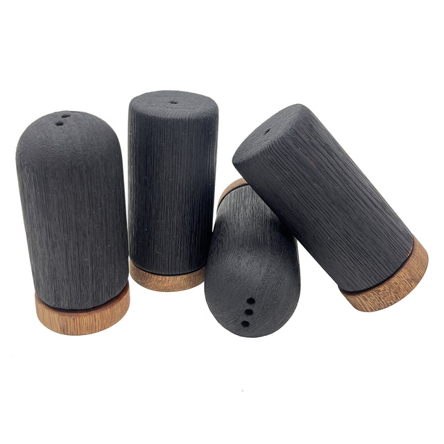 Juego Salero Pimentero En Madera