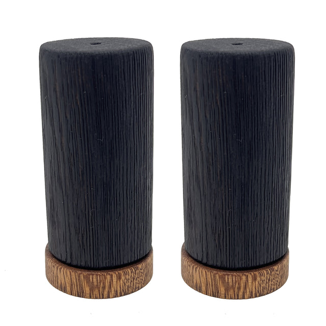 Juego Salero Pimentero En Madera
