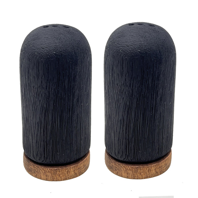 Juego Salero Pimentero En Madera