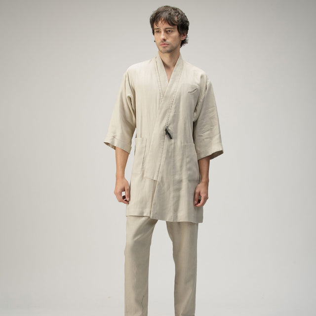 Crossed Kimono - Natural