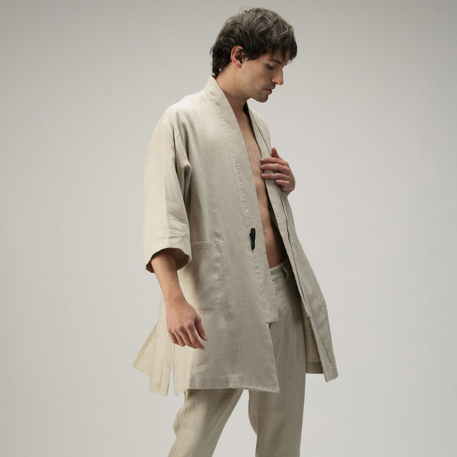 Crossed Kimono - Natural