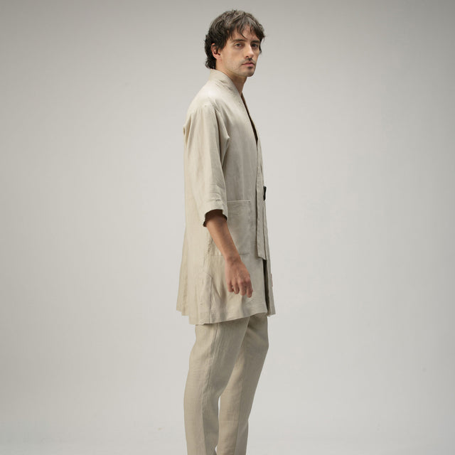 Crossed Kimono - Natural
