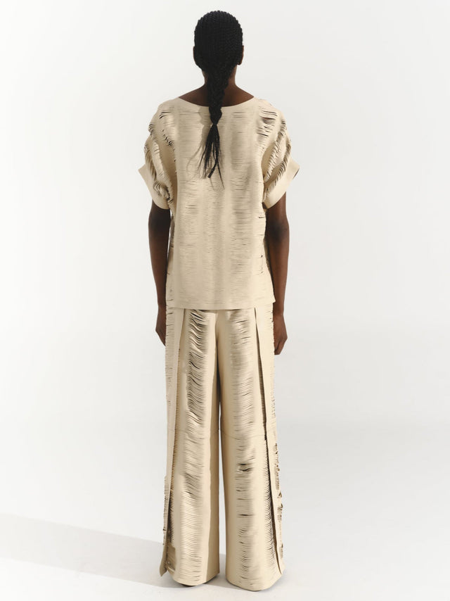 Camiseta Cachipay - Andrea Landa - Off White espalda