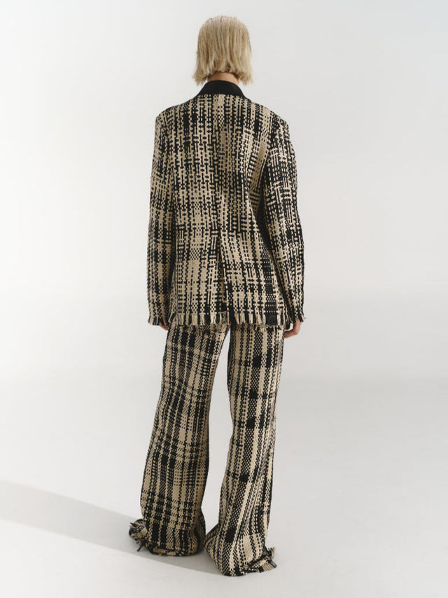 Blazer Aguachica - Andrea Landa - Espalda abierto detalle