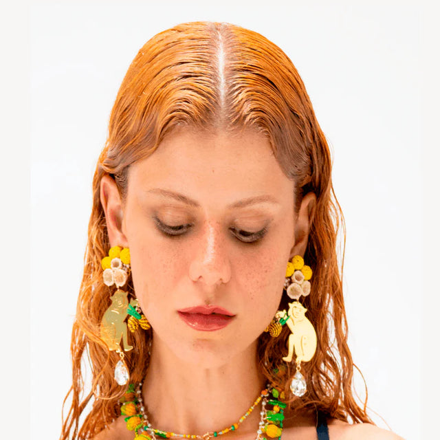 PINEAPPLE EARRINGS