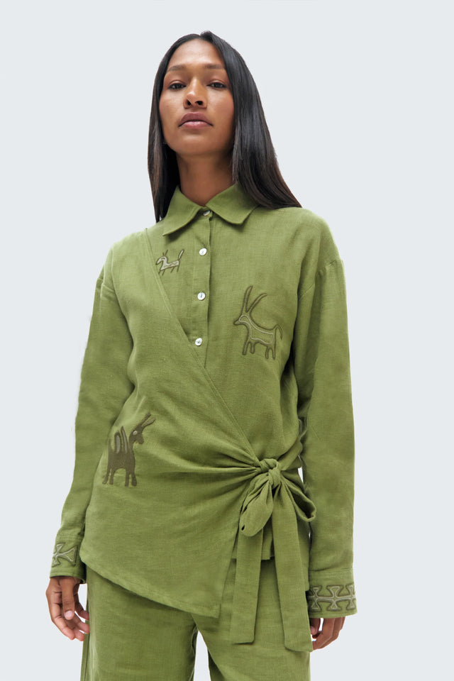 Blusa Cruzada Pilche