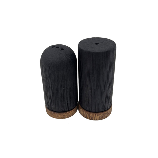Juego Salero Pimentero En Madera