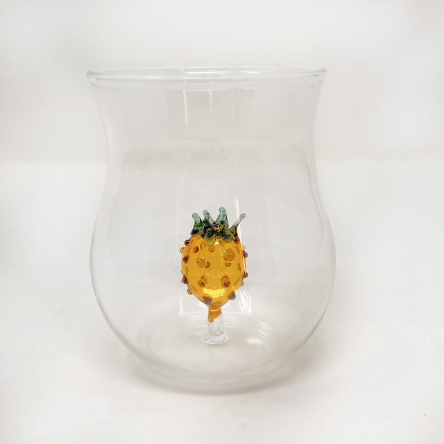 Set De Vasos Piña Clasica