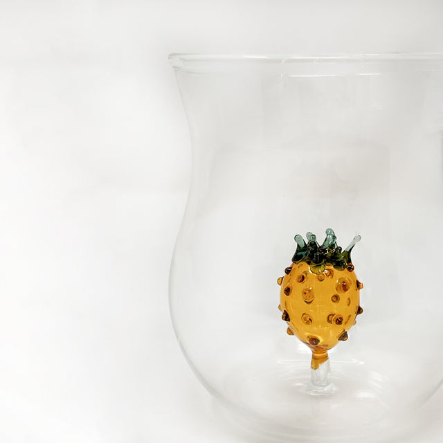 Set De Vasos Piña Clasica