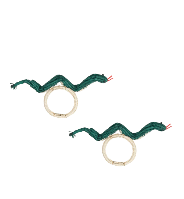 NAPKIN HOLDERS - SNAKE (SET X2)