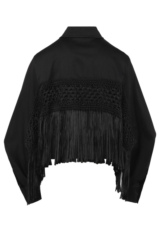 Chaqueta Sahariana con Macramé Laura Aparicio - 4