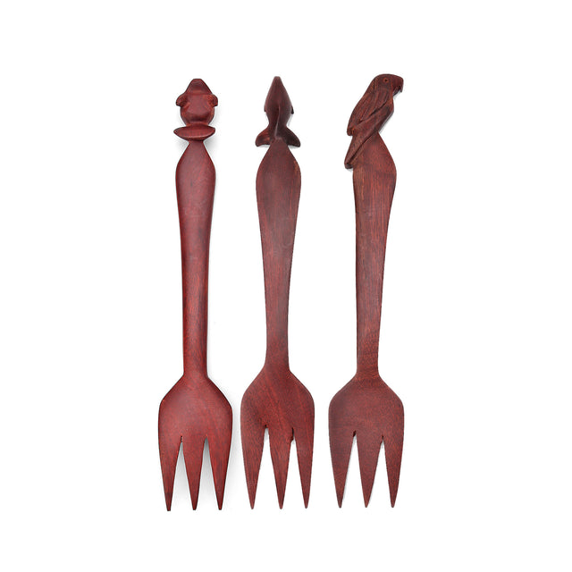 Tenedor Para Servir- Grande Palo Sangre