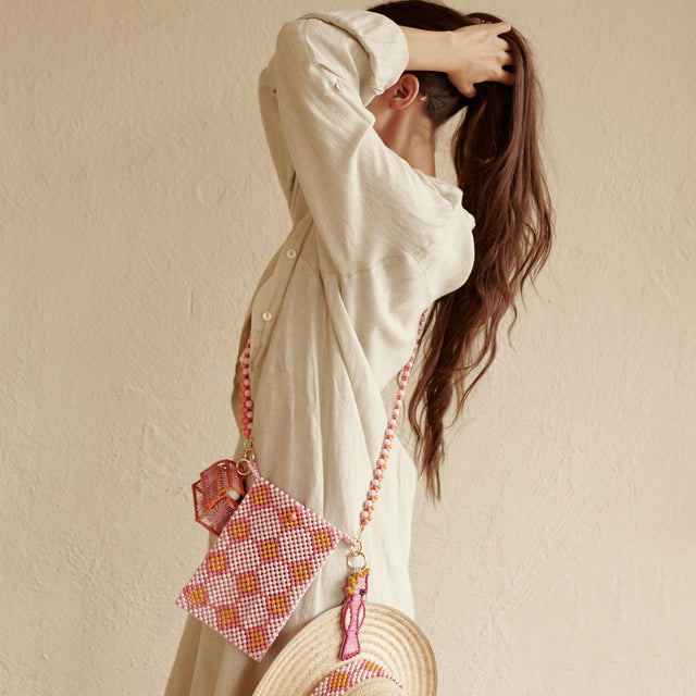 Traveler's Passport Pouch - Orange Sunset
