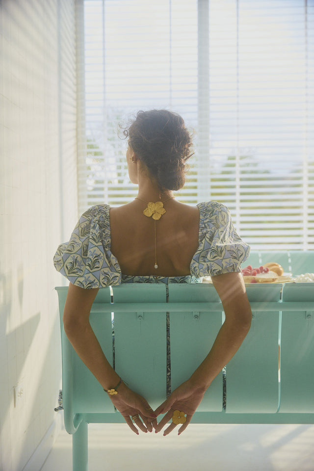 VANDA NECKLACE WITH PEARL