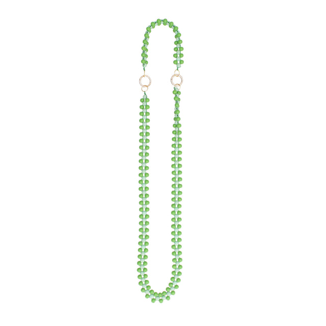 Wooden Beads Traveler's Strap - Green Springs