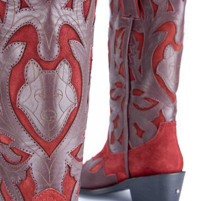 Bota texana de cuero para mujer Proyecto, calzado artesanal colombiano de Patricia Mejía en El Dorado Edit