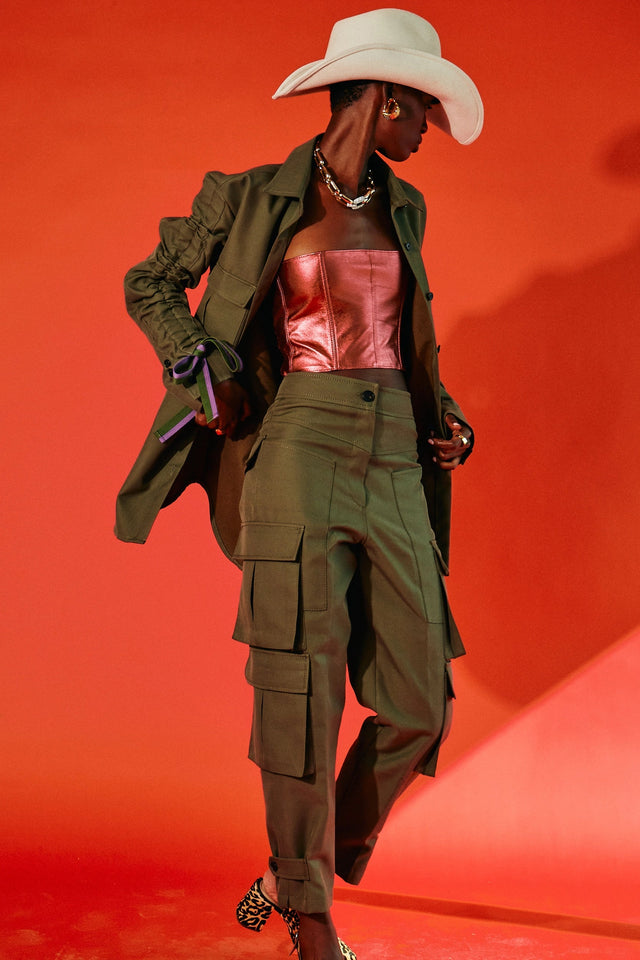 Pantalones Cargo Laura Aparicio - 1