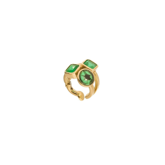 3 Stone Ear Cuff