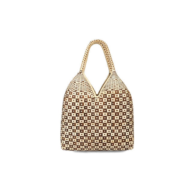 4 Tetas Basket - Beige and Brown