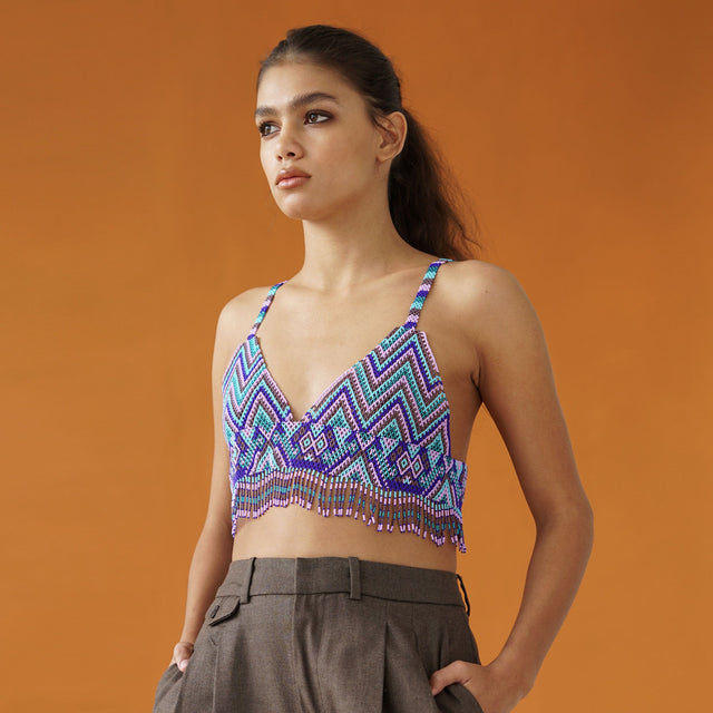 Âbâ Beaded Top