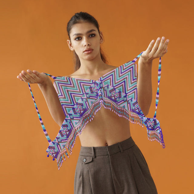 Âbâ Beaded Top