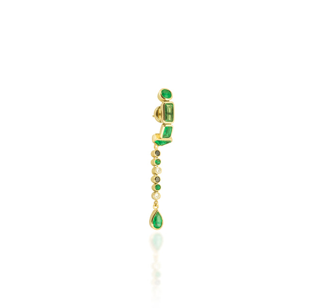 Set de Aretes Asimétricos