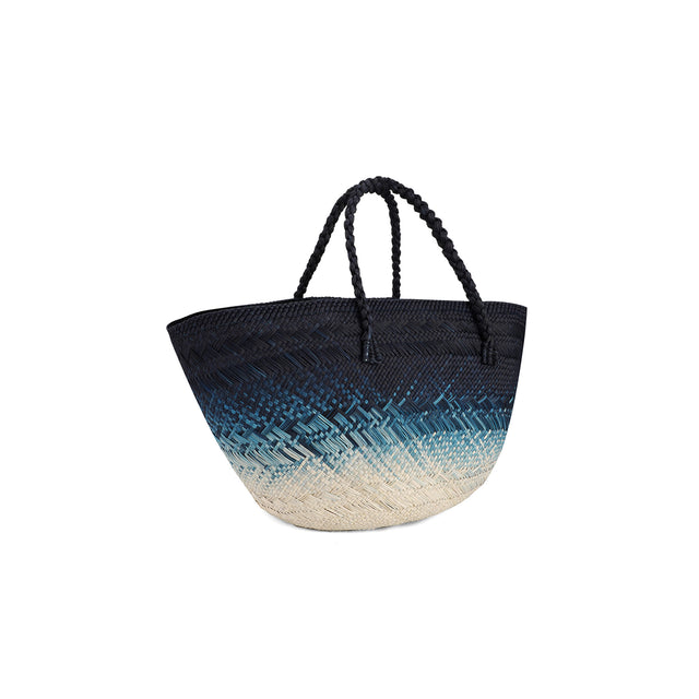 Bolso Artesanal de Playa Sandona Azul 02
