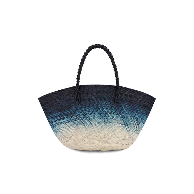 Bolso Artesanal de Playa Sandona Azul 03