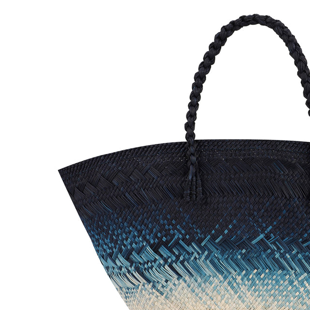 Bolso Artesanal de Playa Sandona Azul 04