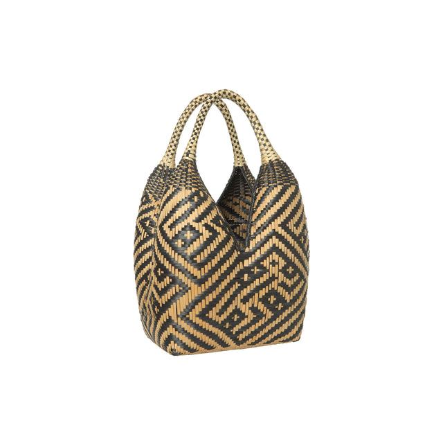 4 Tetas Basket - Beige and Black