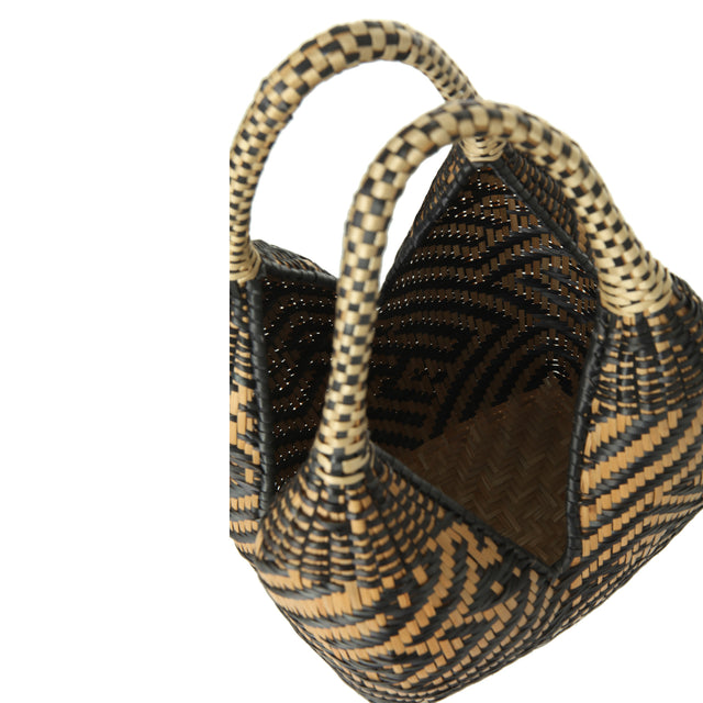 4 Tetas Basket - Beige and Black