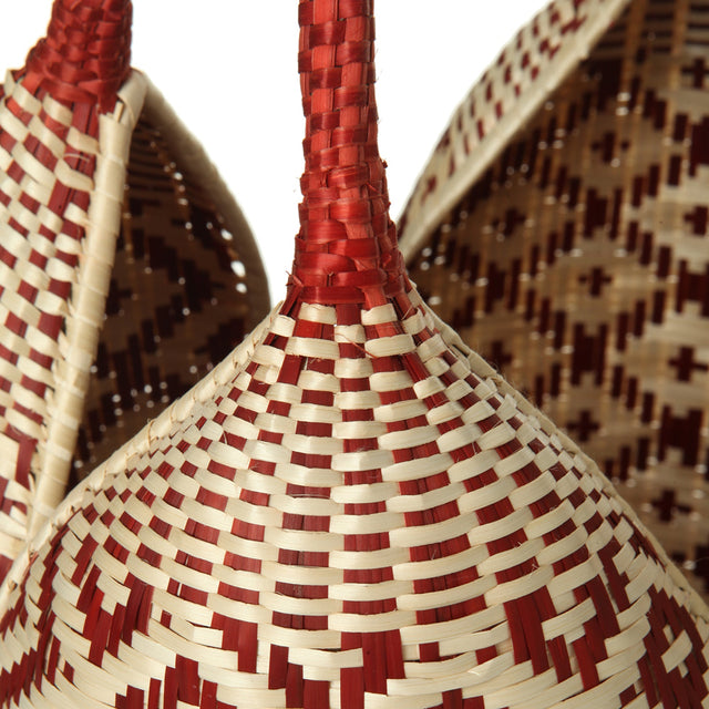 4 Tetas Basket - Red