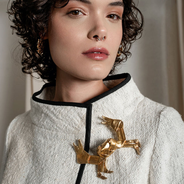 Crap Brooch