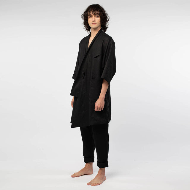 Short Sleeve Crossed Kimono