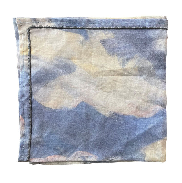 Dinner Napkin Clouds