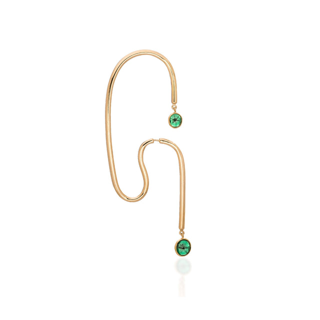 Double Headed Serpent Earring