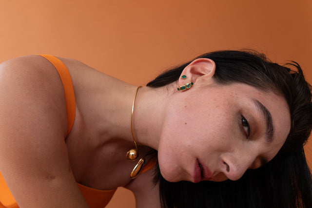Set de Aretes Asimétricos